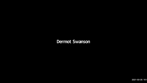 Thumbnail for entry Dermot Swanson's Thesis Defense
