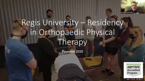 Thumbnail for Regis University Orthopaedic Residency - the Resident experience in 2021
