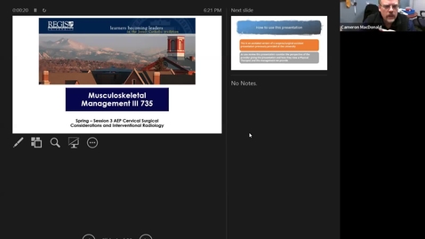 Thumbnail for CS Surgical and Interventional Radiology Considerations