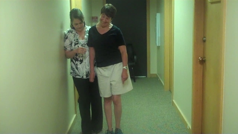 Thumbnail for Standing with head movement by an individual with a traumati