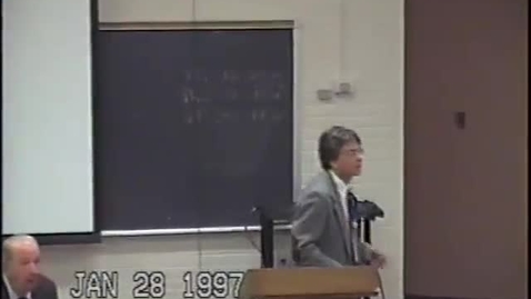 Thumbnail for Stories from Wartime 01-28-1997 WWII Seminar