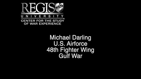 Thumbnail for entry Michael Darling Interview