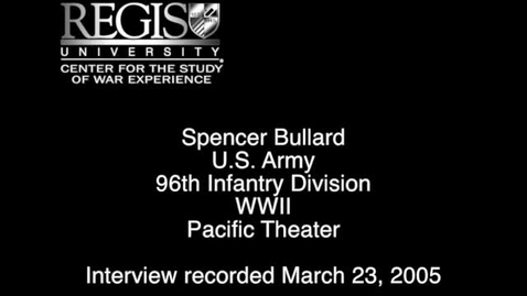 Thumbnail for Spencer Bullard Interview