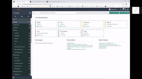 Thumbnail for ServiceNow Tips and Tricks: Knowledge Visibility Options and Testing