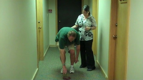 Thumbnail for Squatting by an individual with traumatic brain injury