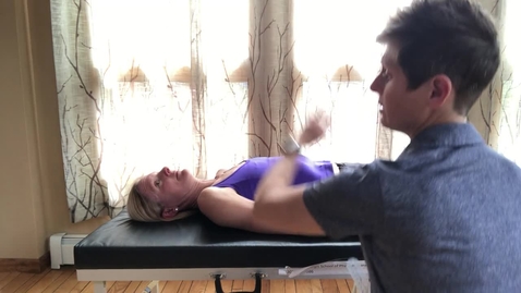 Thumbnail for Goniometry - Shoulder Flexion AROM