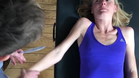 Thumbnail for Goniometry - Shoulder Abduction AROM