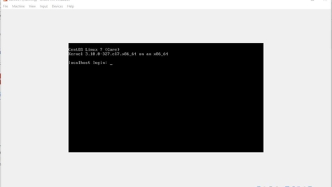 Thumbnail for CentOS7 GUI Install