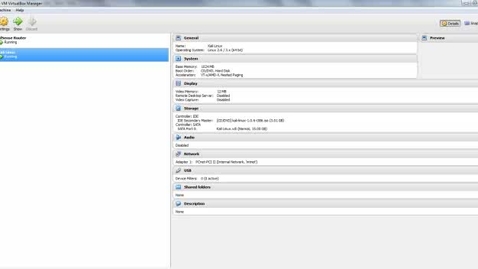 Thumbnail for Virtual Lab Environment 1-4 - Installing Metasploitable 2