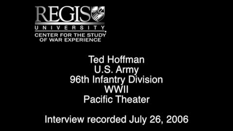 Thumbnail for CWE-Hoffman, Ted