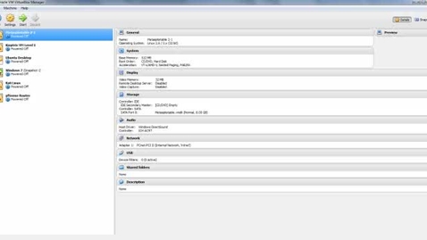 Thumbnail for Virtual Lab Environment 1-8 - Summary and Demonstration