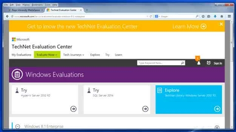 Thumbnail for Virtual Lab Environment 1-7 -  Install Windows 7.1 Professional