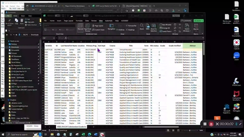 Thumbnail for RHCHP 3  - Low Grades D &amp; W page setup formatting