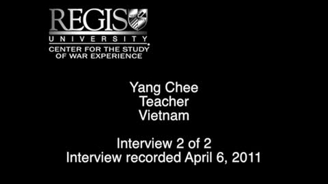 Thumbnail for CWE-Chee, Yang int2