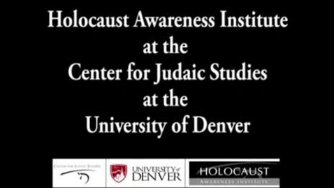 Thumbnail for entry Paula_Burger_-_Holocaust_Testimony_(Denver,_CO;_2008)
