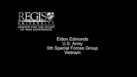 Thumbnail for entry CWE-Edmonds, Eldon