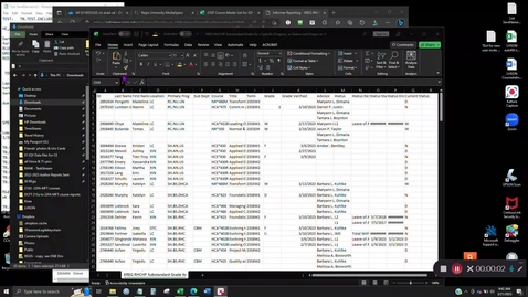 Thumbnail for RHCHP 2 - Low Grades D W's -  Initial output data formatting