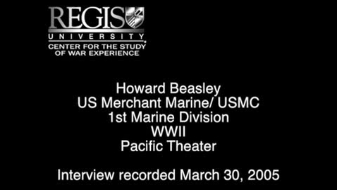 Thumbnail for CWE-Beasley, Howard