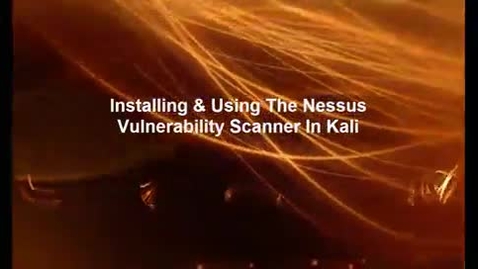 Thumbnail for entry Setting Up And Using The Nessus Vulnerability Scanner In Kali Linux