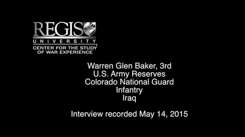 Thumbnail for CWE-BakerWarren Glenn