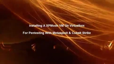 Thumbnail for entry Using Cobalt Strike With A XP Mode Virtual Machine