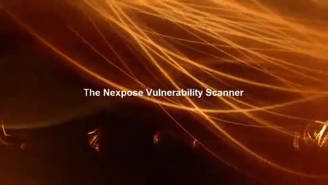 Thumbnail for entry The Rapid7 Nexpose Vulnerability Scanner