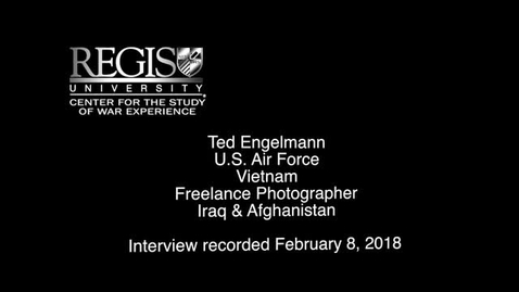 Thumbnail for entry Ted Engelmann Interview