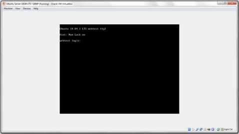Thumbnail for entry Ubuntu Server 14.04 -  Setup LAMP and Open SSH/FTP