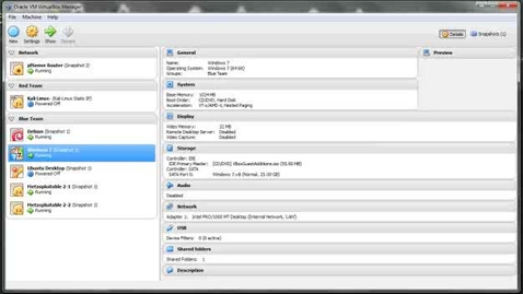 Thumbnail for Virtual Lab Environment 1-10  External Attack Network Setup Part 2