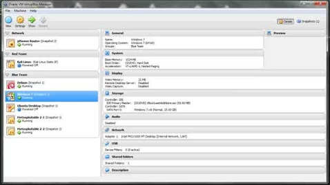 Thumbnail for entry Virtual Lab Environment 1-10  External Attack Network Setup Part 2