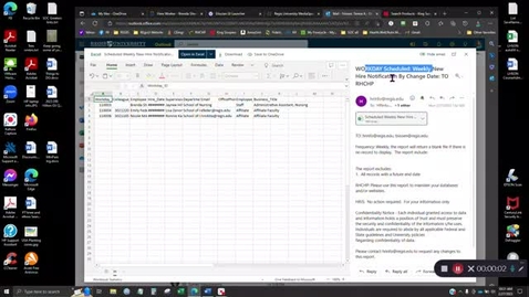Thumbnail for ATC - HR Rpts  1. Locate missing Colleague ID and Email