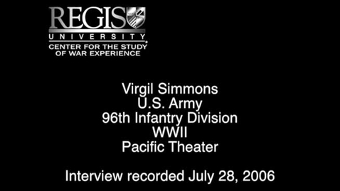 Thumbnail for CWE-Simmons, Virgil