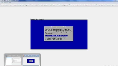 Thumbnail for entry Virtual Lab Environment 1-6  - pfSense Router Configuration Part 2