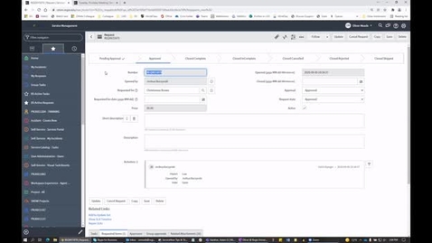 Thumbnail for entry ServiceNow Tips and Tricks: Request Structure, 12/01/21