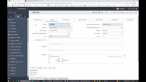 Thumbnail for ServiceNow Tips and Tricks: Request Structure, 12/01/21