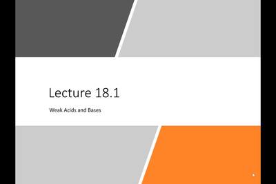 Chm1046 Lecture 18