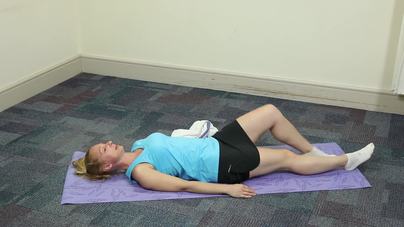 Supine Hip External Rotation