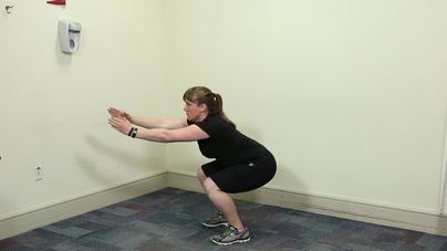 Squat standing best sale