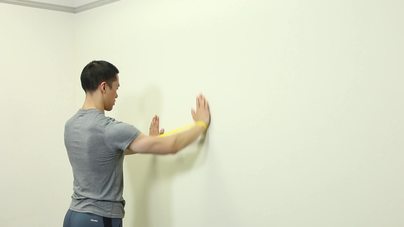 Wall walk exercise discount