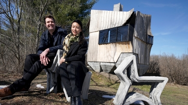 Cabin Project Upcycles Ash Trees For Sustainable Architecture