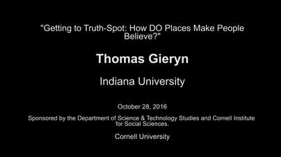 Perspectives On Science And Technology Studies Sts Cornellcast