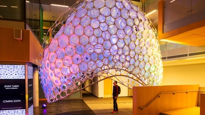 Cornell's Jenny Sabin turns AI into art - Cornell Video