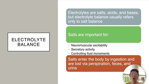 Thumbnail for entry Ch 26 V - Electrolyte Balance - Aldosterone