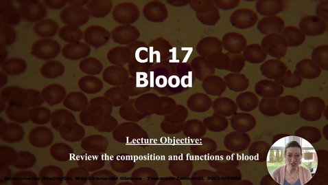 Thumbnail for Blood I - Intro to Blood and Plasma