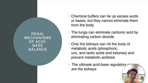 Thumbnail for Ch 26 VIII - Reabsorption of Bicarbonate