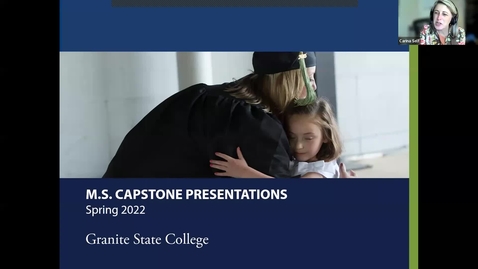 Thumbnail for entry MS Capstone Spring 2022 - Welmark Remarks &amp; Q&amp;A