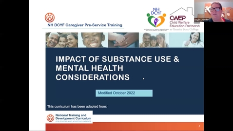 Thumbnail for entry Impact of Substance Use and Mental Health Considerations