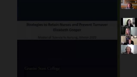 Thumbnail for entry MS Capstone Fall 2022 - MS Nursing Health Care Leadership, MS Health Care Management