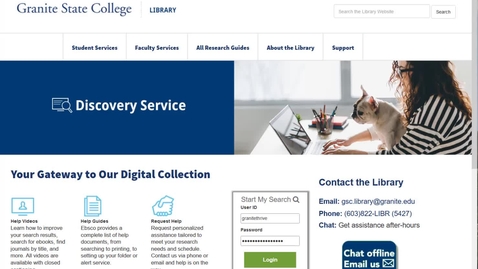Thumbnail for Starting your Search in our Online Library - Leadership Students