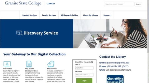 Thumbnail for Building Better Searches in our Online Library - Leadership students